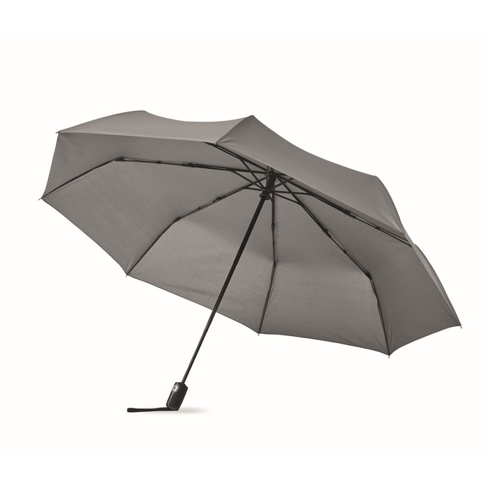 Rochester szélálló reklám esernyő, szürke