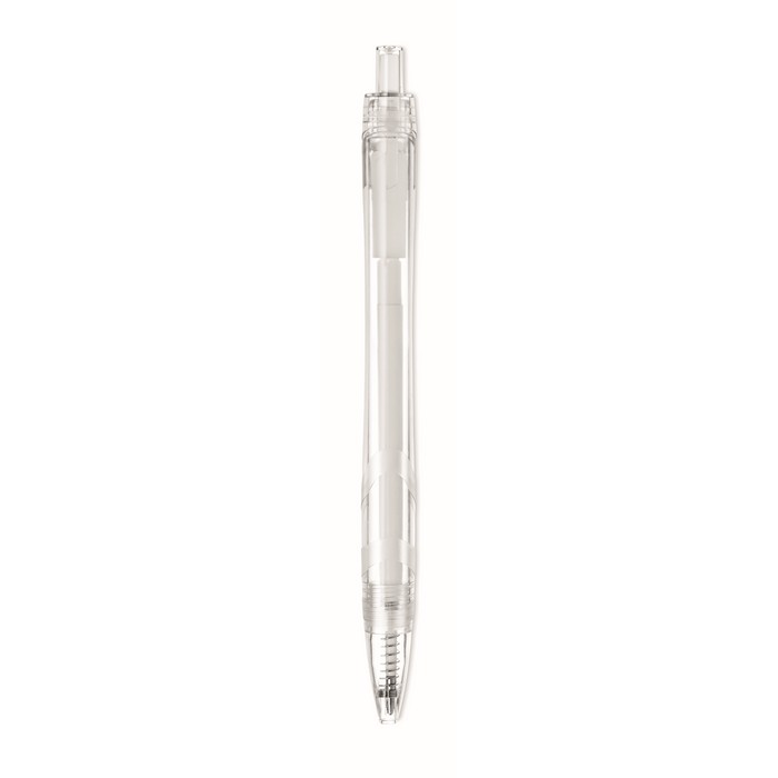 RPET Pen RPET nyomógombos reklám toll, átlátszó