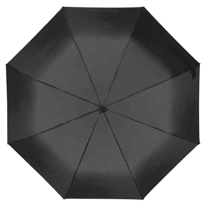 Reklámajándék: RPET reklám esernyő, fekete