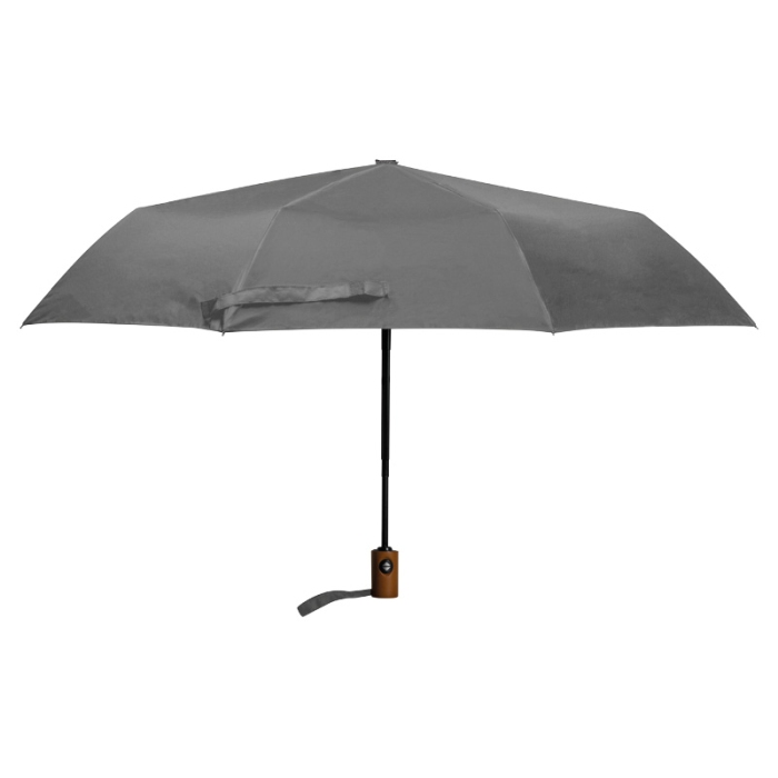 Reklámajándék: RPET reklám esernyő, szürke