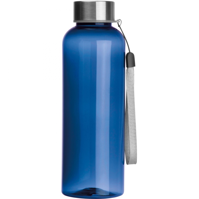 Reklámajándék: RPET reklám ivópalack, 500 ml, kék
