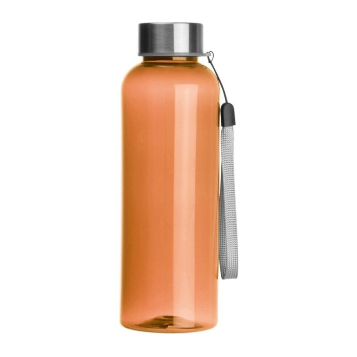 Reklámajándék: RPET reklám ivópalack, 500 ml, narancssárga