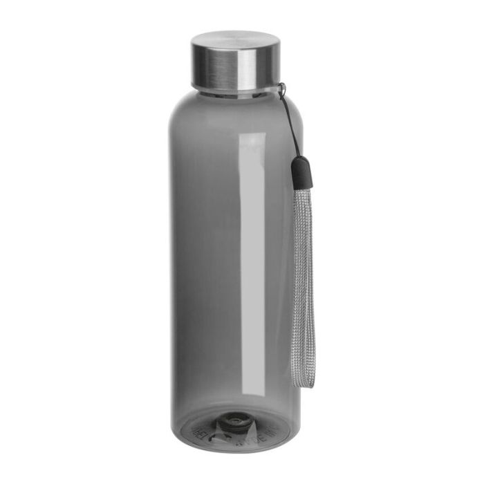 Reklámajándék: RPET reklám ivópalack, 500 ml, szürke