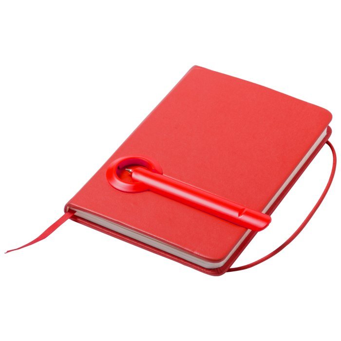 Samish jegyzetfüzet, piros