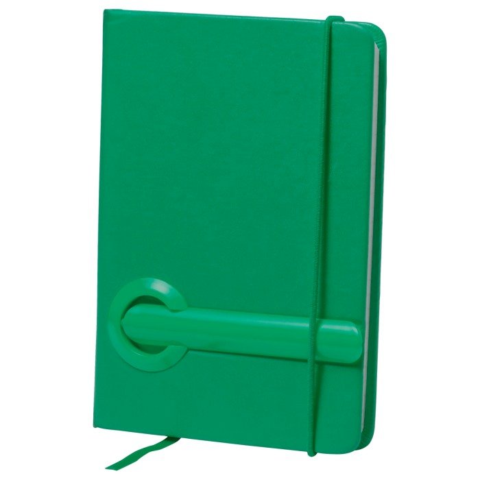 Samish jegyzetfüzet, zöld