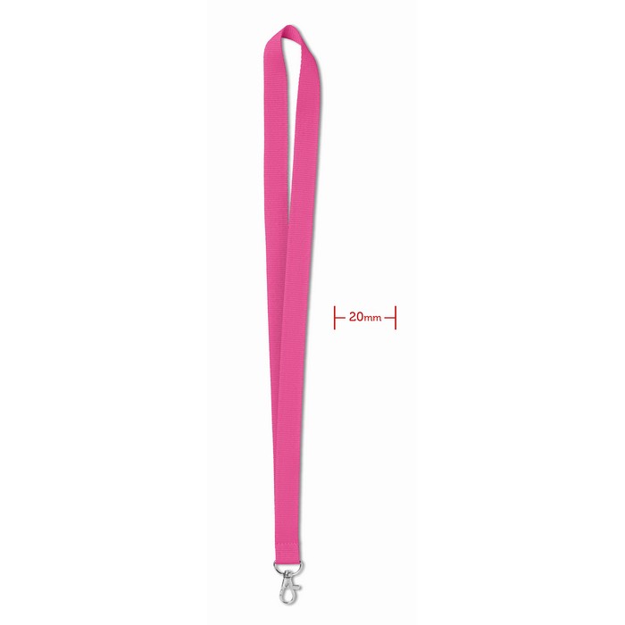 Simple Lany nyakpánt, 20 mm, rózsaszín