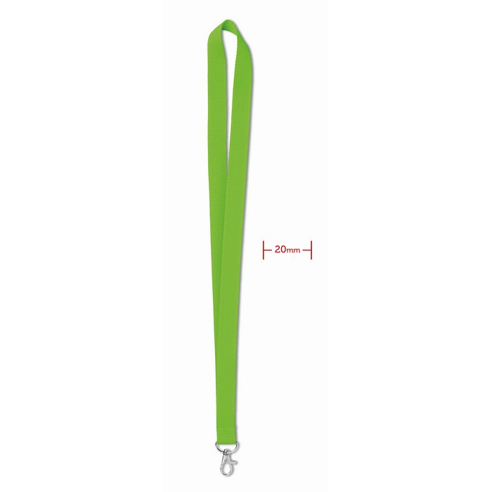 Simple Lany nyakpánt, 20 mm, zöld