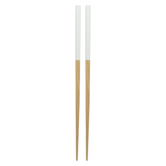 Sinicus bambusz evőpálca, fehér