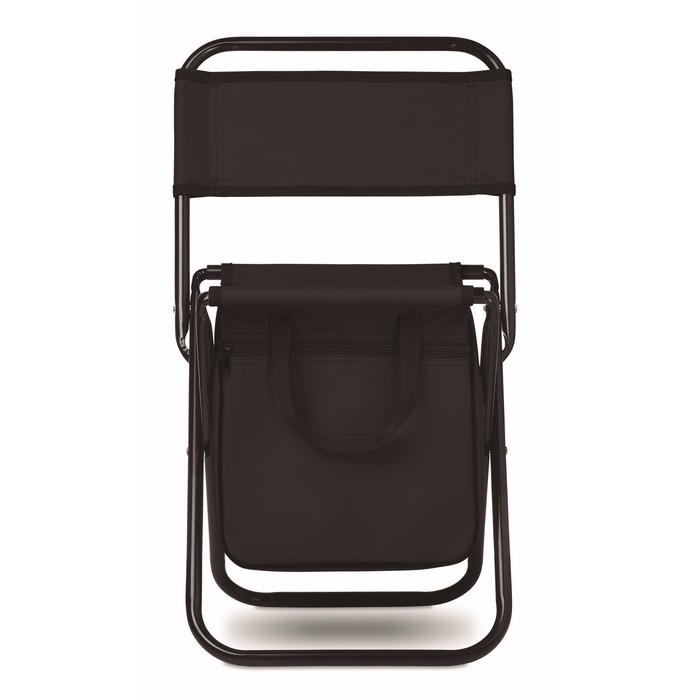 Sit & Drink összehajtható szék + hűtőtáska, fekete