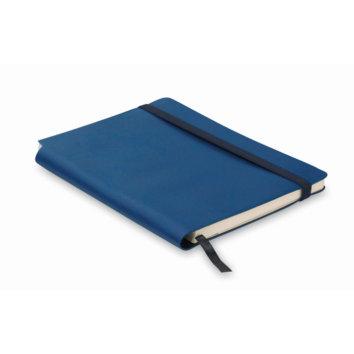 Softnote PU borítós jegyzetfüzet, kék