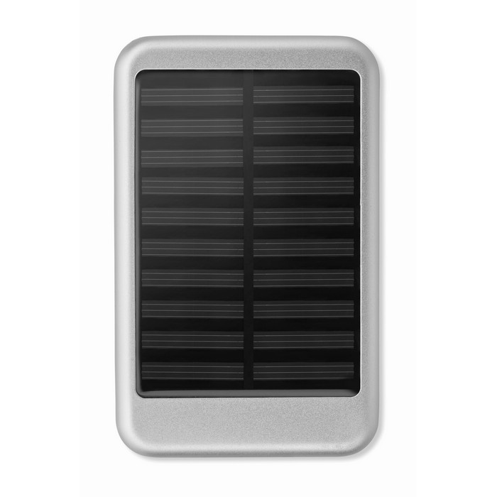 Solarflat 4000 mah külső akkumulátor, ezüst