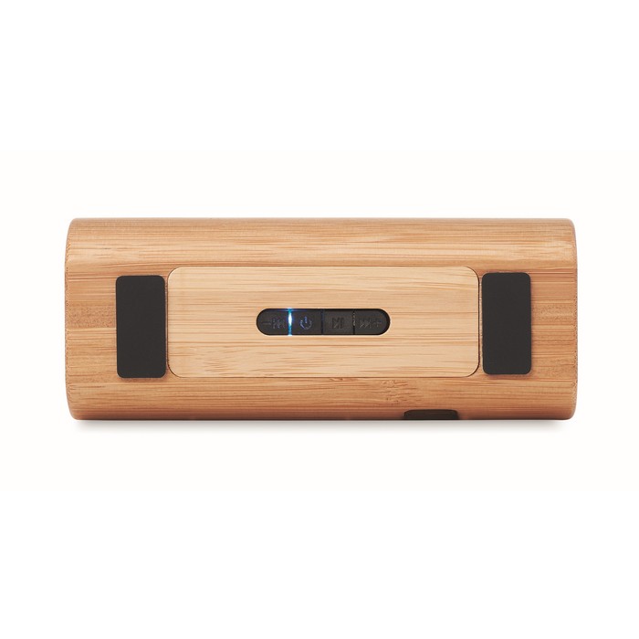 Speakbox vezeték nélküli bambusz hangszóró, natúr