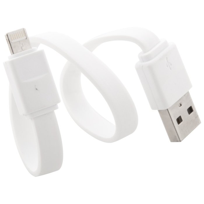 Stash USB töltőkábel, fehér