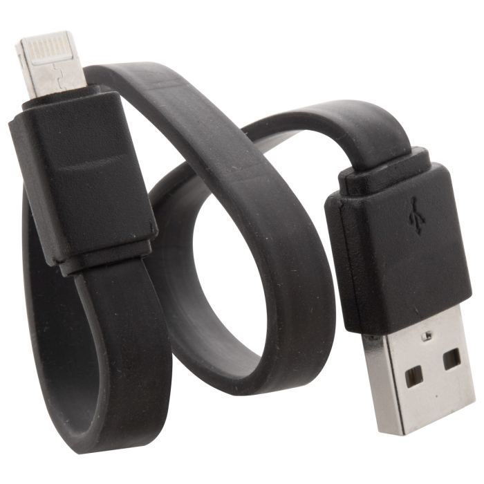 Stash USB töltőkábel, fekete
