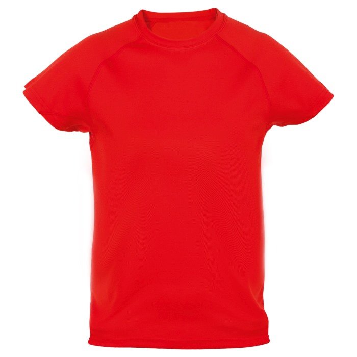 Tecnic Plus K gyerek póló, piros