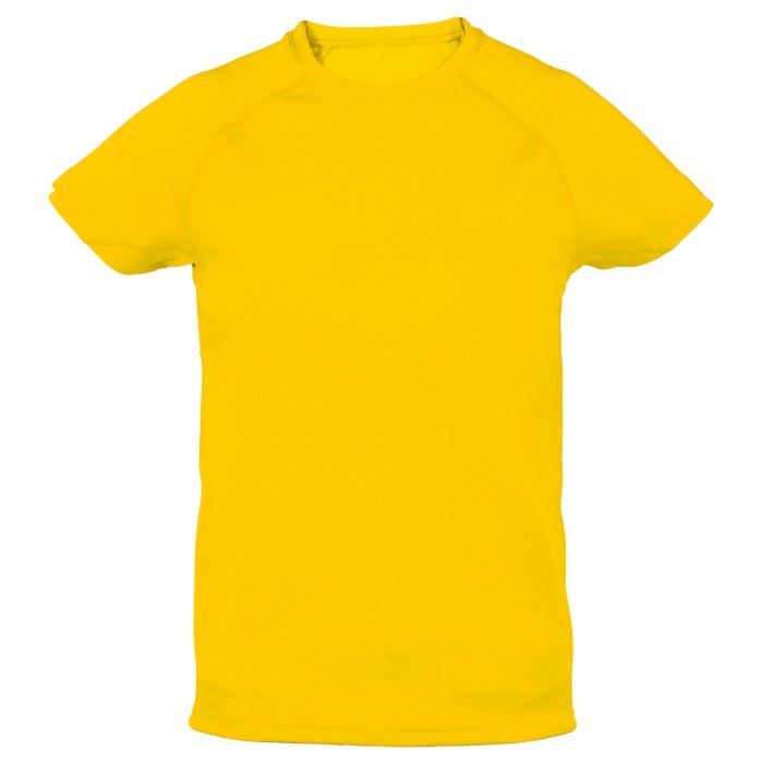 Tecnic Plus K gyerek póló, sárga