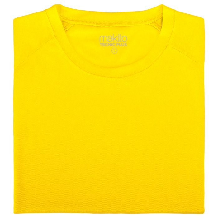 Tecnic Plus T felnőtt póló, sárga