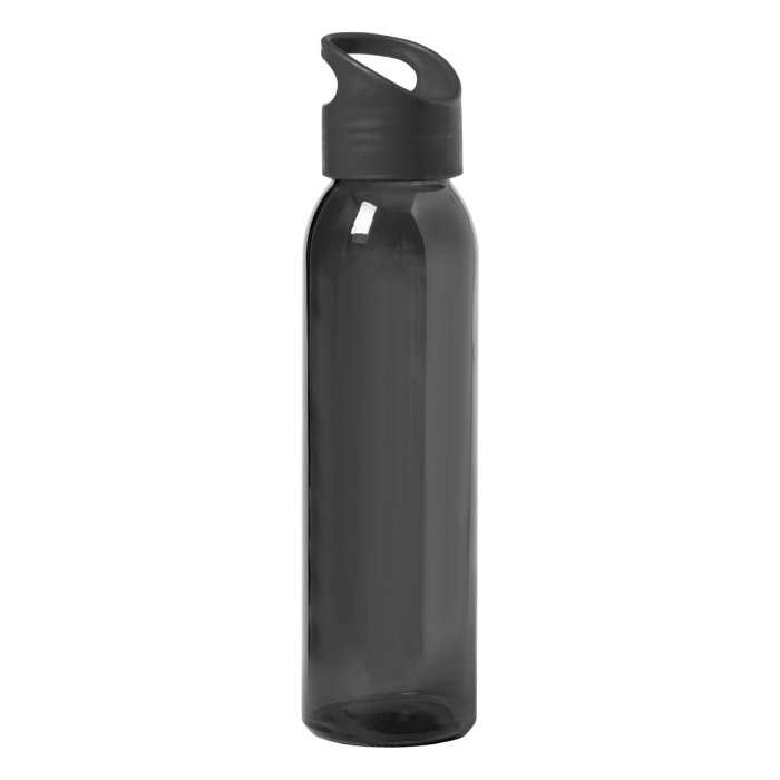 Tinof üveg sportkulacs, 470 ml, fekete