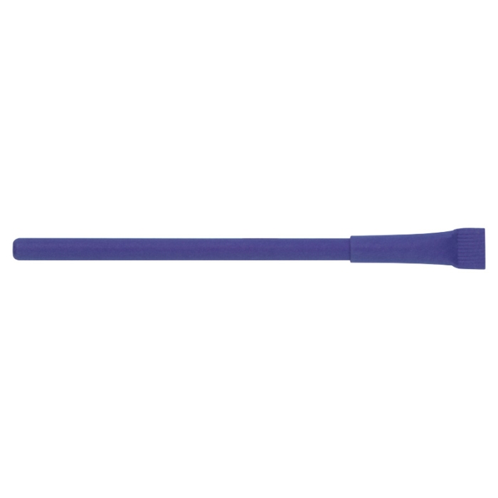 Reklámajándék: Tintamentes karton toll, kék