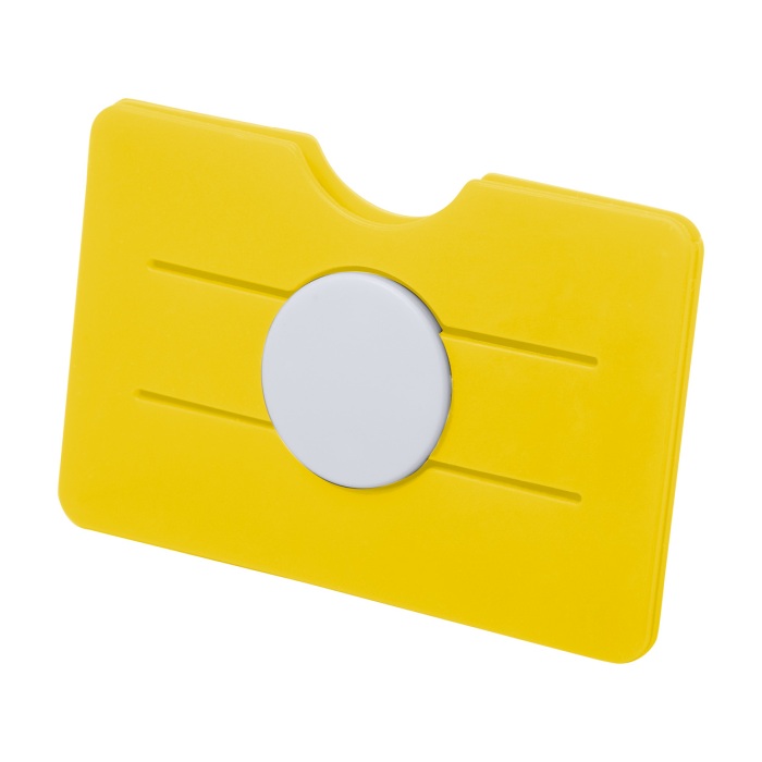 Tisson bankkártya tartó, sárga