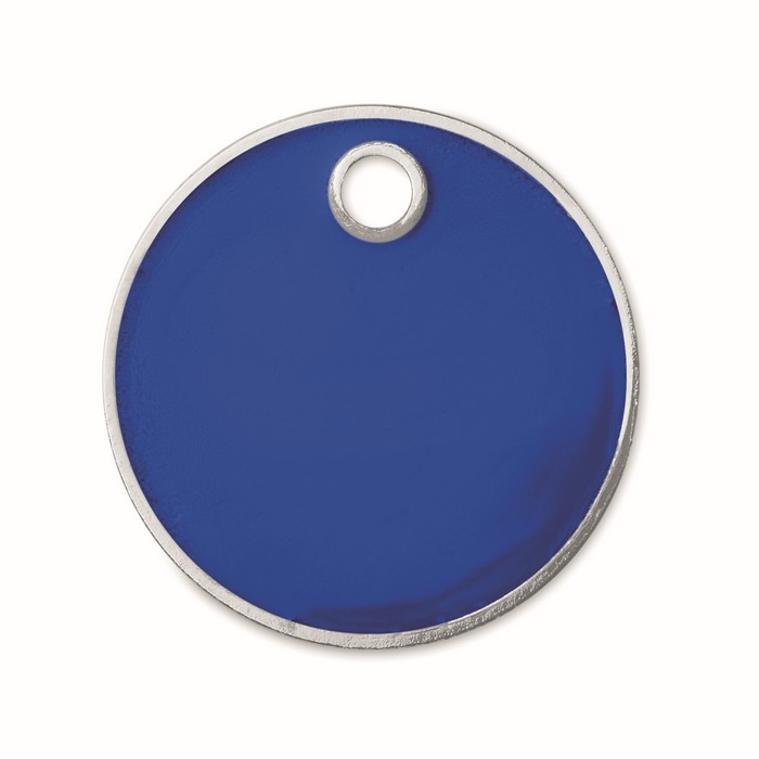 Tokenring érmés kulcstartó (eur), kék