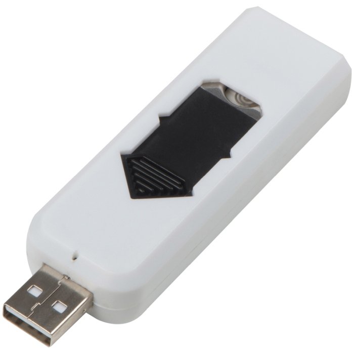 USB Öngyújtó, fehér