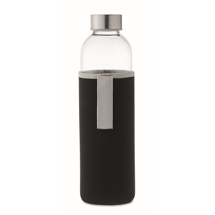 Utah Large üvegpalack tokban 750 ml, fekete