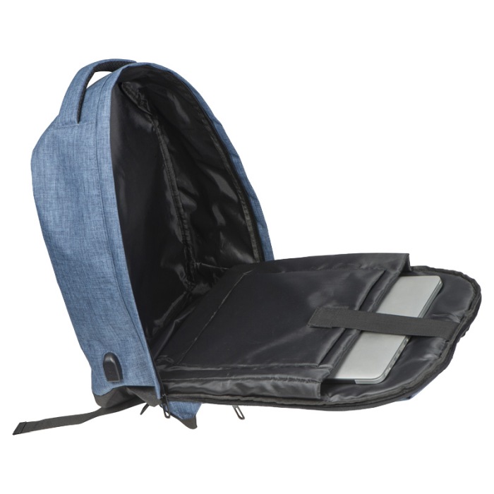 Reklámajándék: Üzleti laptop hátizsák, kék