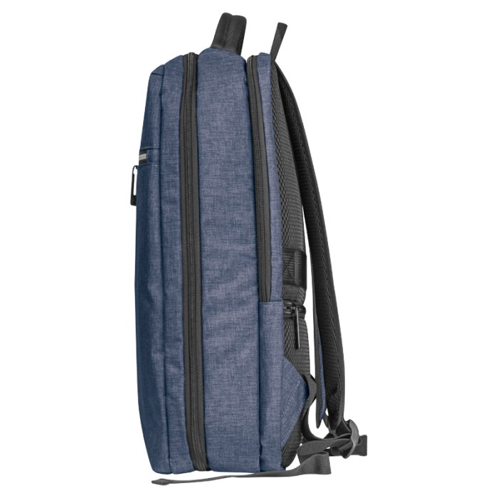 Reklámajándék: Vízálló laptop hátizsák, kék