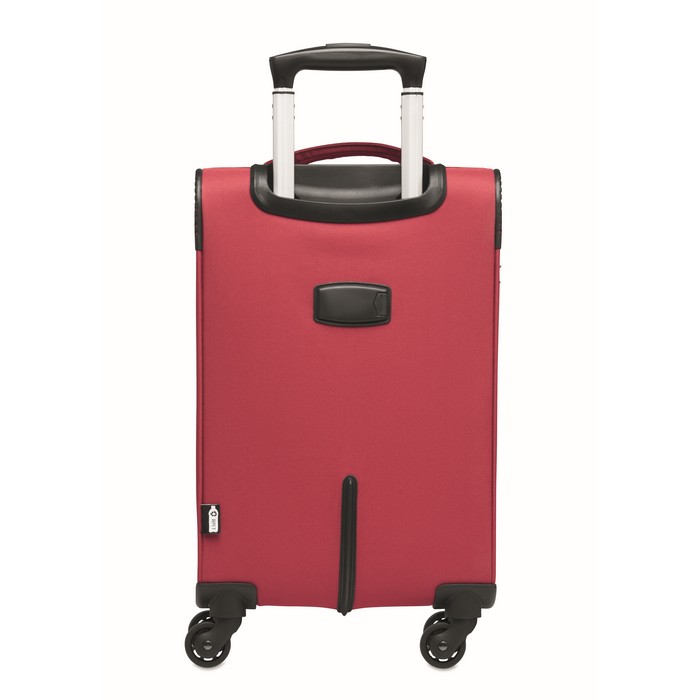 Voyage 600D RPET gurulós bőrönd, piros