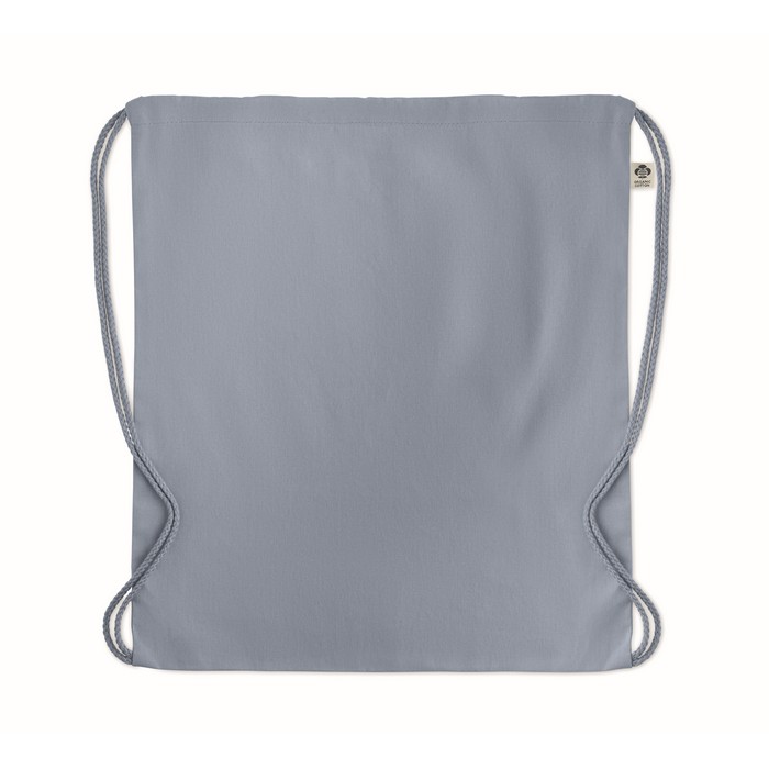Yuki Colour biopamut húzózsinóros táska, világoskék