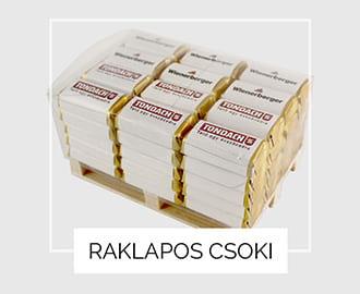 raklapos csoki, reklámcsokik mini raklapon