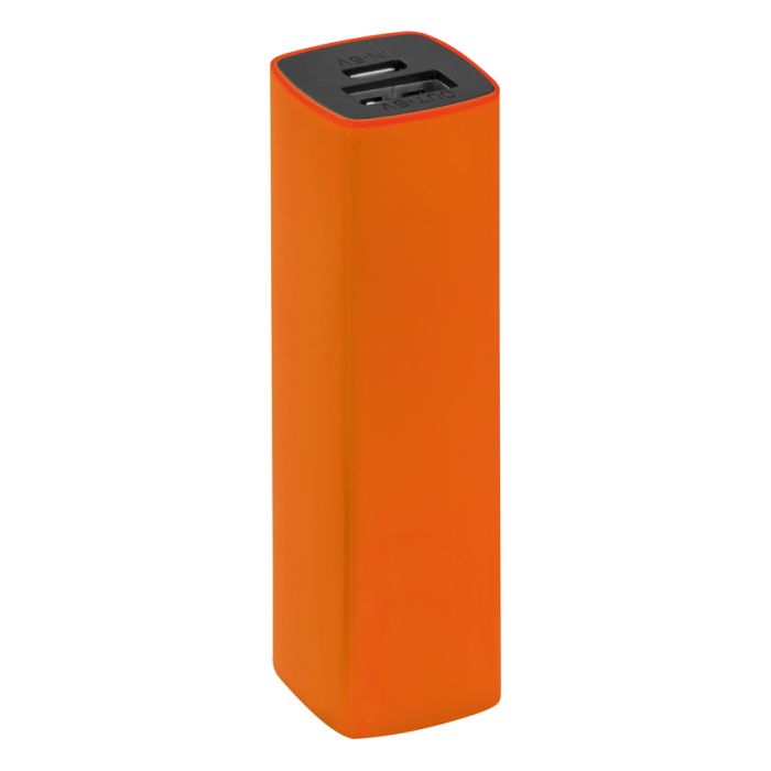 2200 mAh Powerbank tokkal, narancssárga