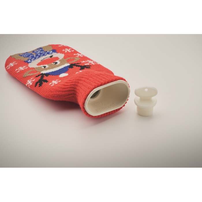 Reklámajándék | Aarhus Melegvizes palack 250 ml, piros