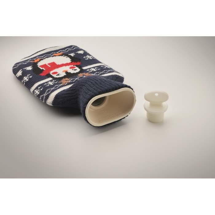 Reklámajándék | Aarhus Melegvizes palack 250 ml, sötétkék