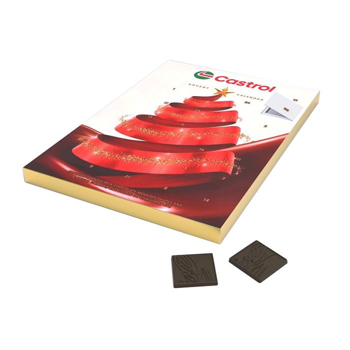 Adventi naptár csoki: Adventi naptár 24 db 5 gr-os mini BELGA négyzet csokoládéval, egyedi grafikás papírdobozban. Csokoládé ízek: 35%-os Belga Tej, 60%-os Belga Ét, 1 dobozon belül két íz kombinálható, pl. 12db ét és 12db tejcsoki Adventi naptár csoki: Adventi naptár Belga csokoládéból