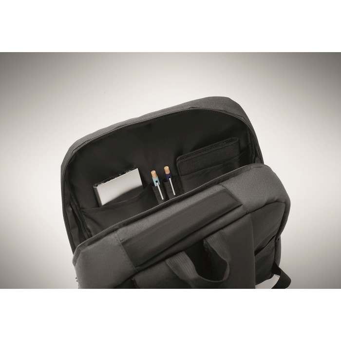 Reklámajándék | Akraos RPET 15 colos laptop hátizsák, szürke