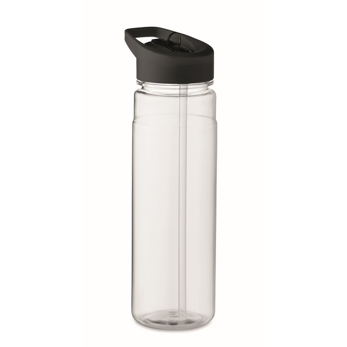 Alabama RPET palack PP fedéllel 650 ml, fekete