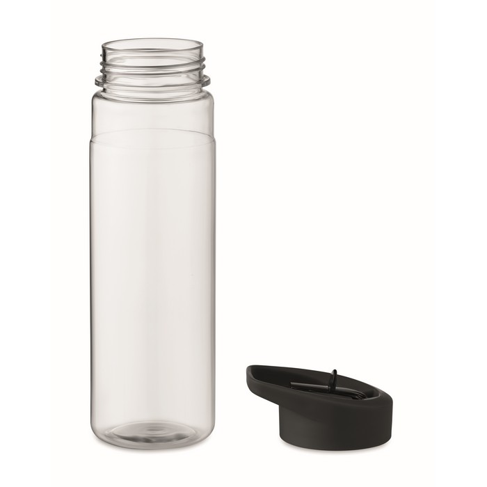 Alabama RPET palack PP fedéllel 650 ml, fekete