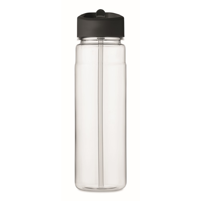 Alabama RPET palack PP fedéllel 650 ml, fekete