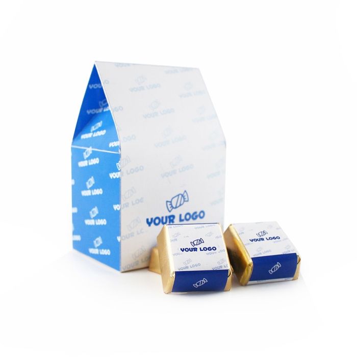 CÉGES KARÁCSONYI AJÁNDÉK  CÉGES KARÁCSONYI AJÁNDÉK: Alkoholos pralinék egyedi dobozban