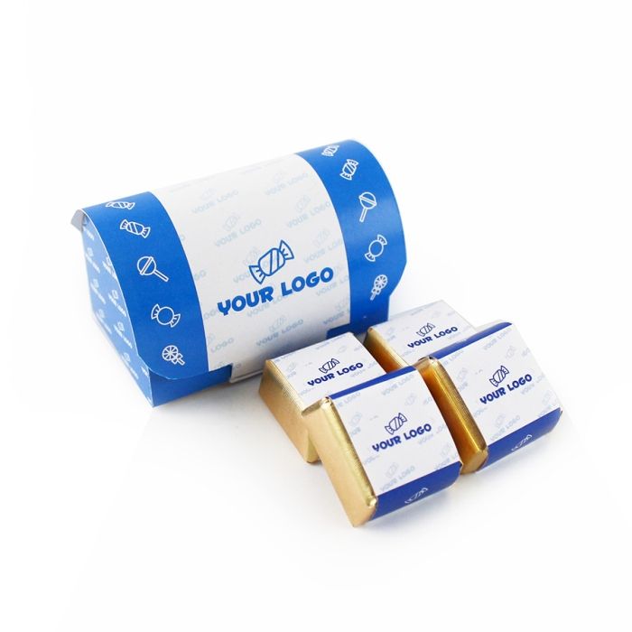 TOP Reklámédesség: Alkoholos pralinék logózott ládikó dobozban