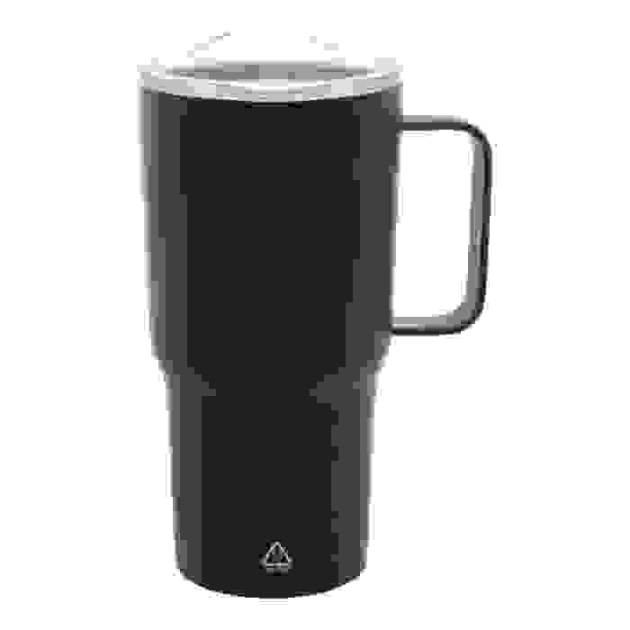 Reklámajándék | Americano thermo bögre, fekete, 600 ml