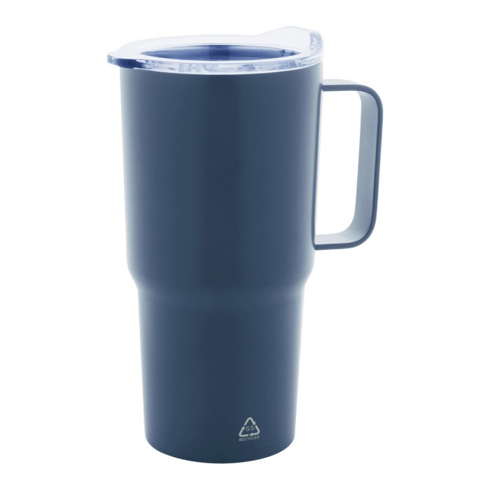 Reklámajándék | Americano thermo bögre, sötétkék, 600 ml