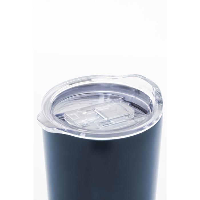 Reklámajándék | Americano thermo bögre, sötétkék, 600 ml