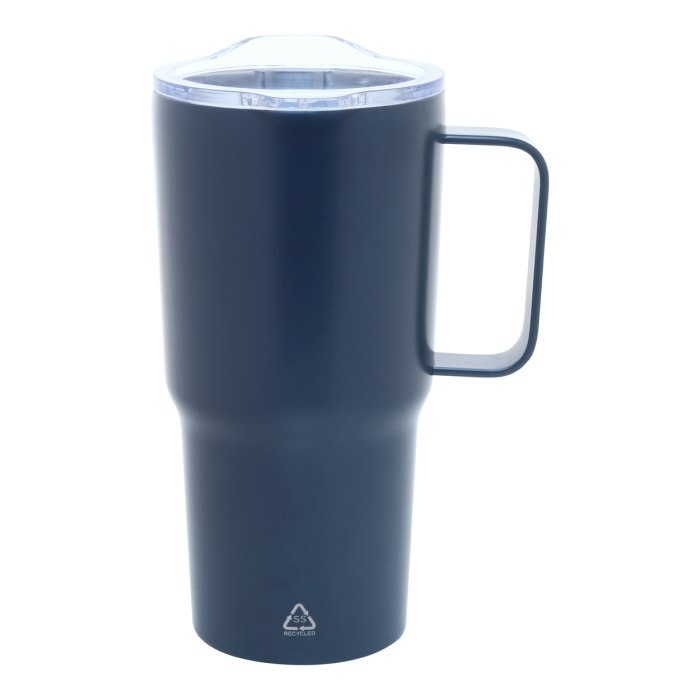 Reklámajándék | Americano thermo bögre, sötétkék, 600 ml