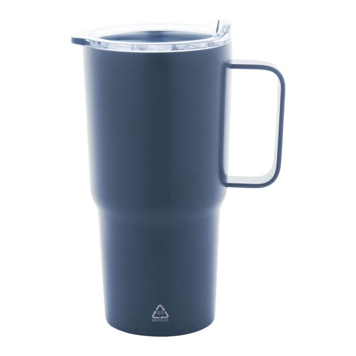 Reklámajándék | Americano thermo bögre, sötétkék, 600 ml