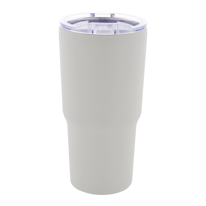 Reklámajándék | Americano thermo bögre, szürke, 600 ml