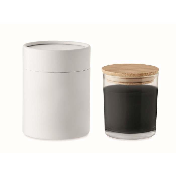 Ancient Vanília illatú gyertya, fekete | Reklámajándék, reklámtárgy, céges ajándék, egyedi reklámajándék Reklámajándék | Ancient Vanília illatú gyertya, fekete