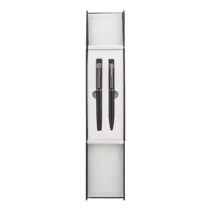 Atelier tollszett, fekete | Reklámajándék, reklámtárgy, céges ajándék, egyedi reklámajándék Reklámajándék | Atelier tollszett, fekete